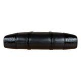 Gucci Croc-Trim Leather Briefcase