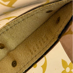 Louis Vuitton Vintage Brown Leather/PVC Monogram Ambre Tote
