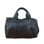 Alexander Wang Black Leather Rocco Duffel Line Shoulder/HandBag