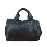 Alexander Wang Black Leather Rocco Duffel Line Shoulder/HandBag