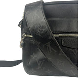 Louis Vuitton Black Monogram Taigarama Outdoor Messenger Bag