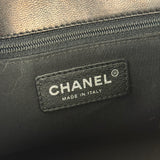 Chanel 2005 Canvas Camellia No. 5 Flap Shoulder Bag