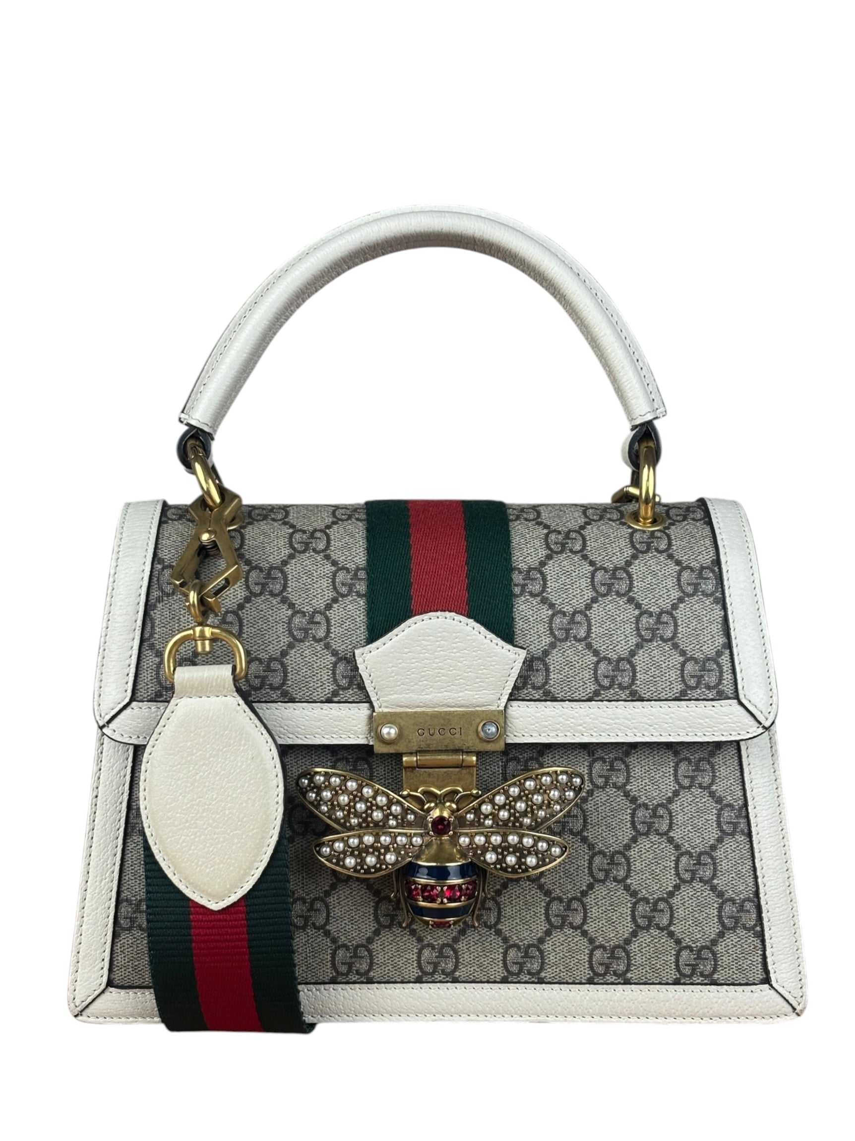 Gucci GG Supreme Monogram Queen Margaret Top Handle