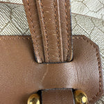 Christian Dior Vintage Beige Honeycomb Boston Bag