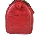 Louis Vuitton Red Epi Leather Speedy 25cm