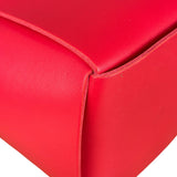 Bottega Veneta Red Leather Arco Tote Bag