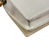 Christian Dior White Leather Amour Chain Wallet Replacement Chain