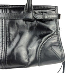 Prada Black Bonnie Calfskin Shoulder Bag