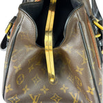 Louis Vuitton Limited Edition Brown/Black  Monogram Mirage Griet Handbag