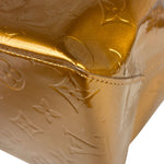 Louis Vuitton Metallic Bronze Vernis Reade MM