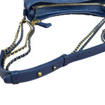 Chanel Navy Blue Leather Gabrielle Hobo Bag 2018
