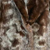 Grace Vintage Dark Mink Fur Coat