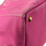 Prada Vintage Pink M Canapa Tote