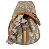 Christian Dior Leather Trotter Romantique Flap Shoulder Bag