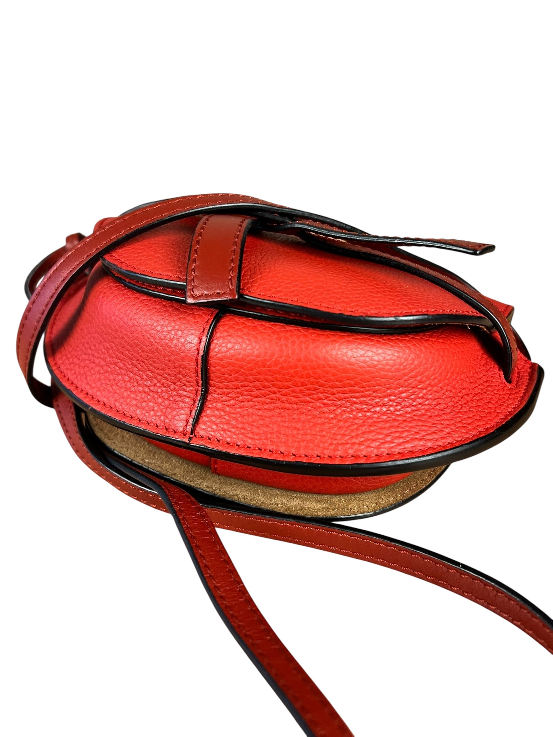 Loewe Mini Gate Crossbody Bag Red