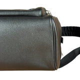 Coach Black Crossgrain Leather Wade Backpack