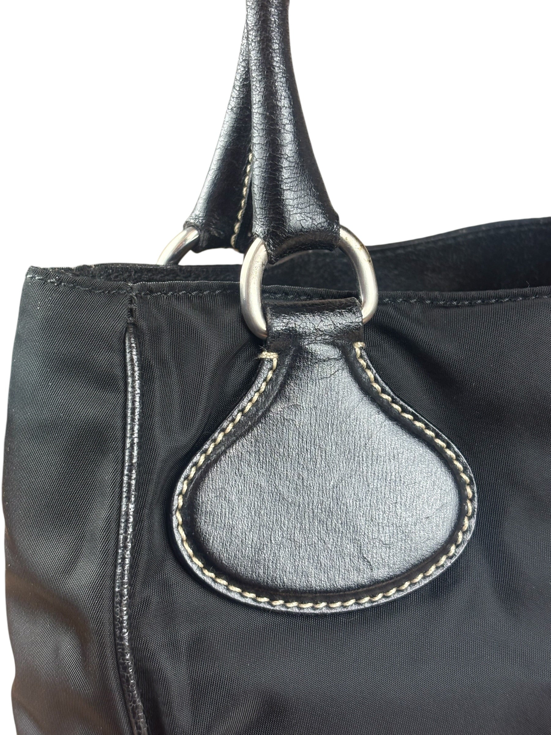 Prada Nylon Duet Handbag
