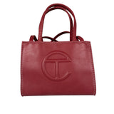 Telfar Small Maroon Shopping Tote