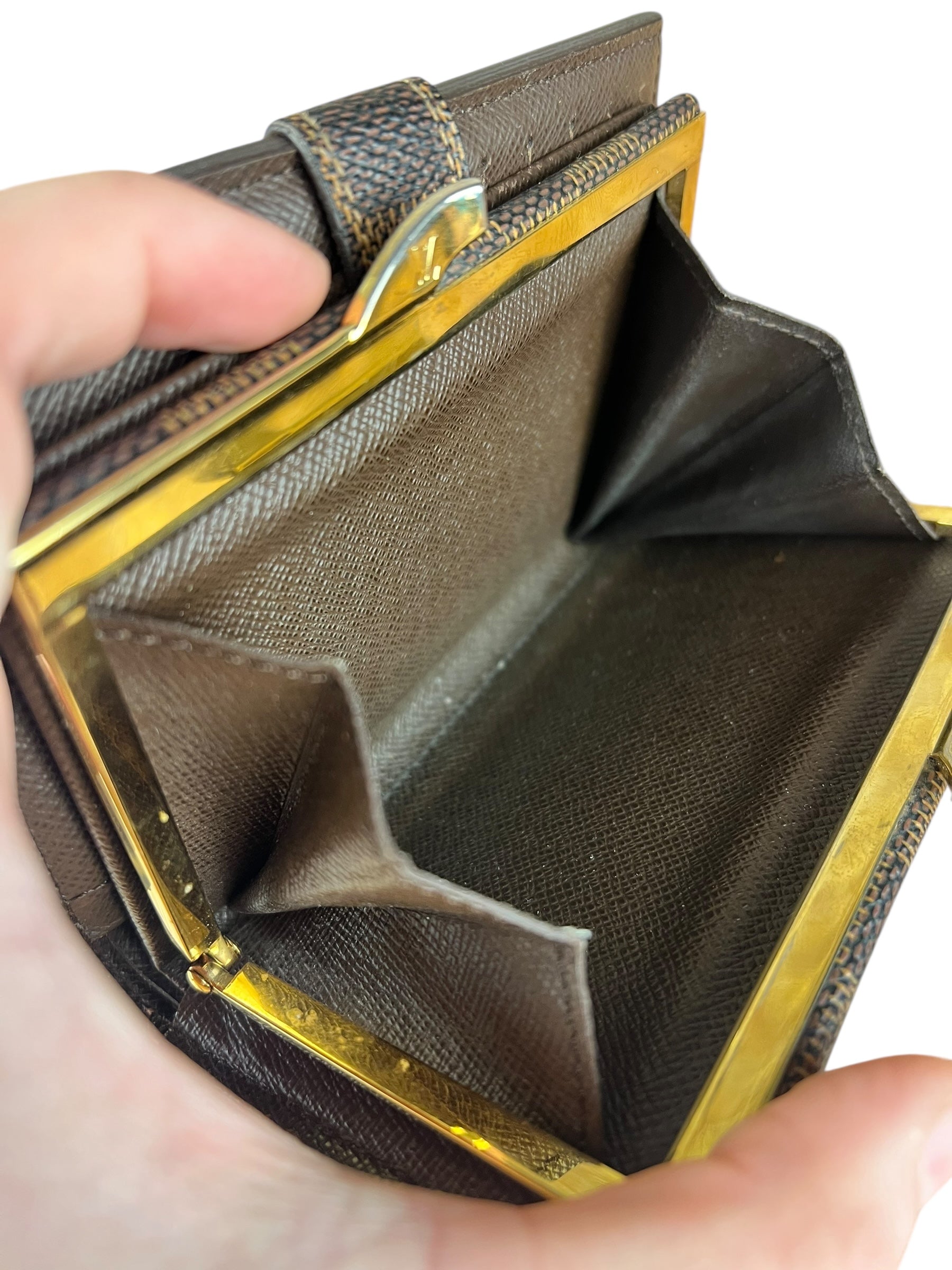 Louis Vuitton Damier Compact Snap Wallet