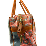 Louis Vuitton Richard Prince Orange Vinyl Canvas Monogram Hand Bag PM