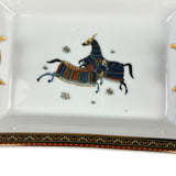 Hermes Cheval d'Orient Porcelain Ashtray