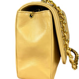 Chanel Beige CC Leather Diana Flap Bag '92