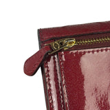 Coach Cherry Shimmery Red Long Flap Wallet