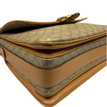 Celine Vintage Macadam Coated Canvas Crossbody Bag