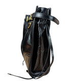 Prada Black Mini Bonnie Leather Shoulder Bag