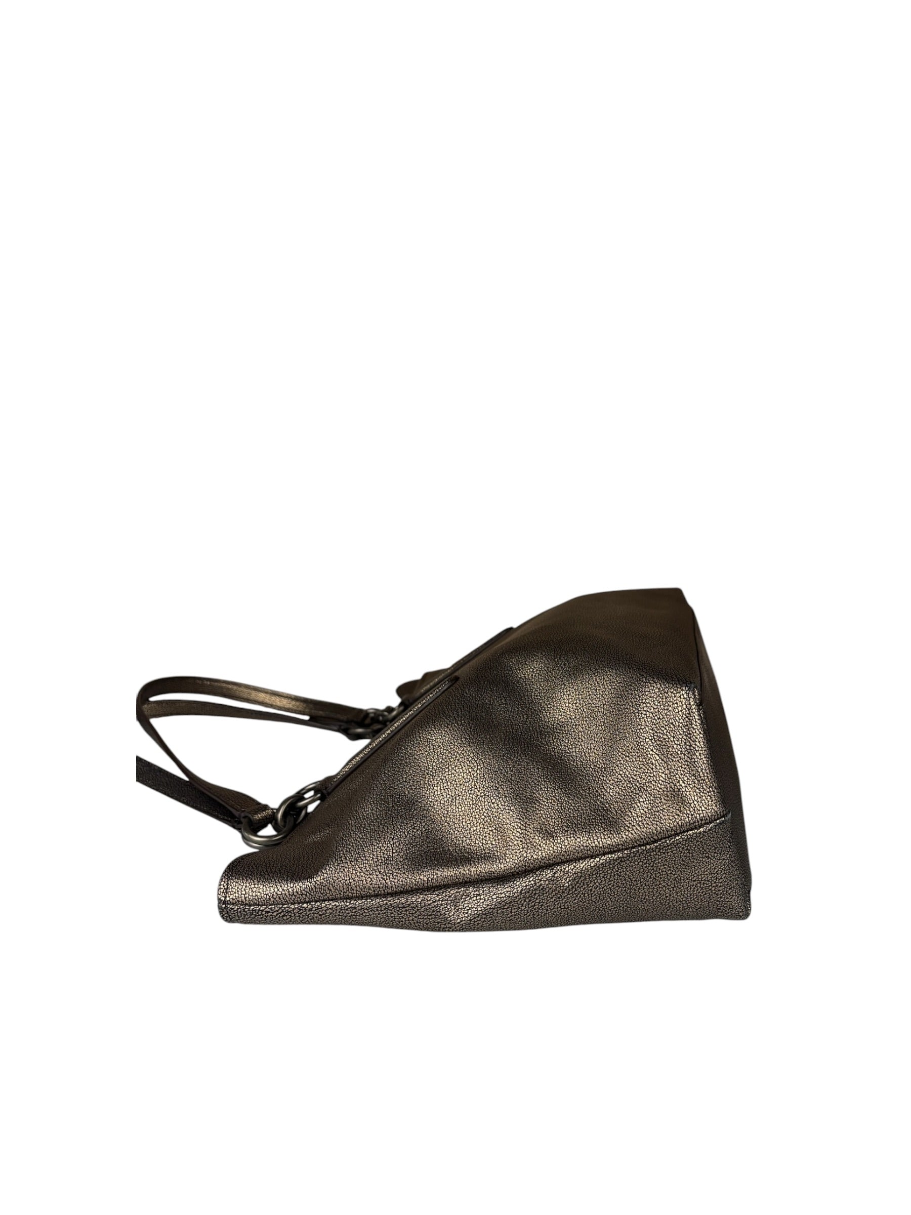 Coach Metallic Bronze Leather Chicago Ellis Tote Bag
