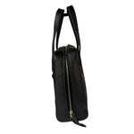 Chanel Black Leather Wild Stitch Tote Bag 2002