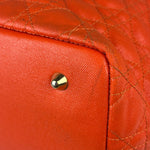 Christian Dior Panarea Cannage Quilted Leather Tote