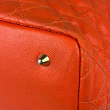 Christian Dior Panarea Cannage Quilted Leather Tote