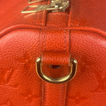Louis Vuitton Red Empreinte Bandouliere 50