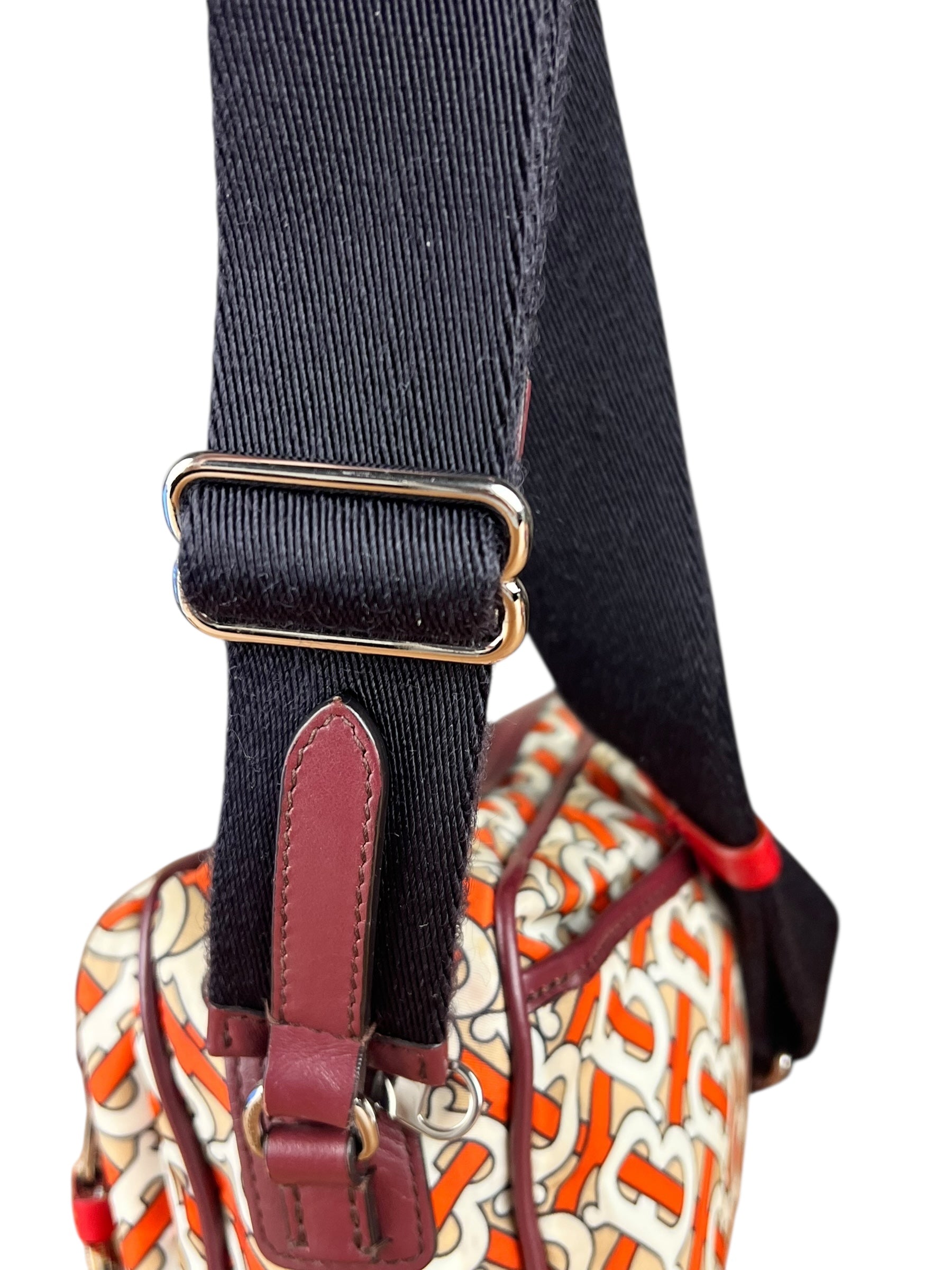 Burberry TB Monogram Nylon Crossbody Bag