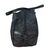 Prada Vintage Black Nylon/Patent Shoulder Bag
