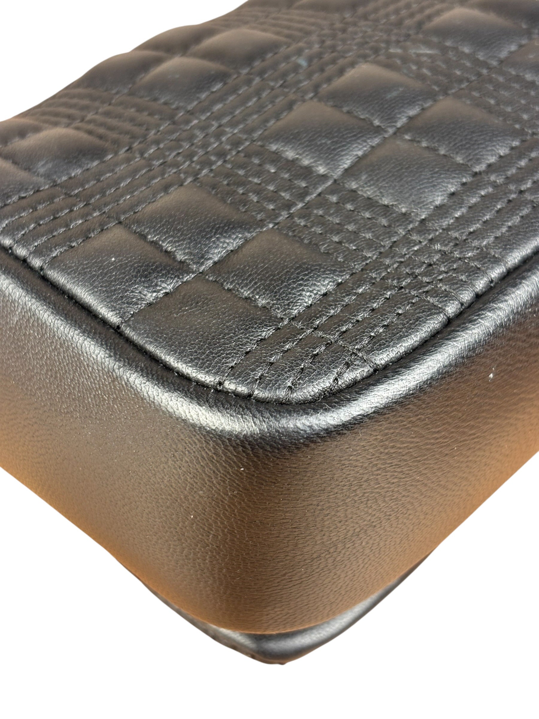 Burberry Black Quilted Leather Lola Shoulder Bag