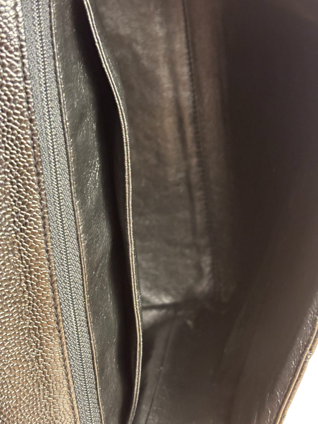 Chanel Black Caviar Quilted Medium Top Handle Bag 2000