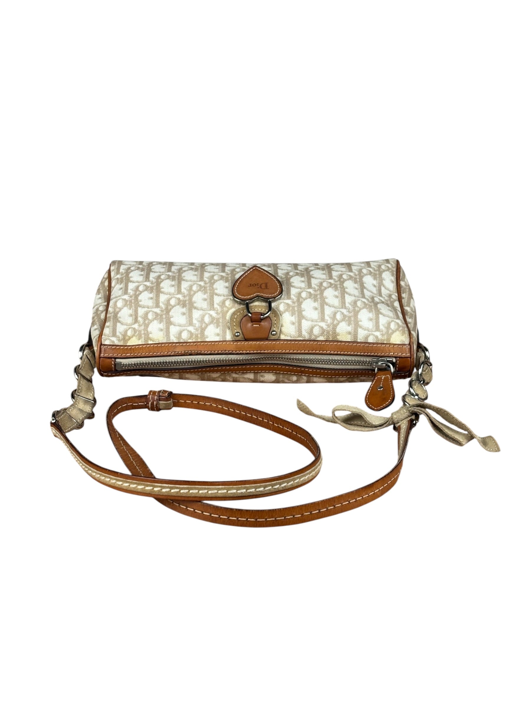 Christian Dior Vintage Trotter Romantique Baguette Shoulder Bag