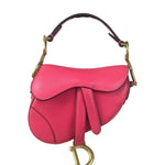 Christian Dior Pink Sanddle Micro Shoulder Bag