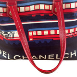 Chanel Multi-Color Leather Central Station Le Train Tote Bag 2007