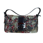 Fendi FF Bird Print Baguette