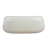 Gucci White Leather Bamboo Night Small Clutch/Pochette