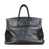 Hermes Black Togo Leather Birkin 40 Handbag Gold 1998