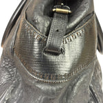 Fendi Black Leather Etniko Du Jour Shoulder Bag
