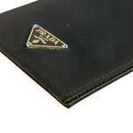 Prada Black Tessuto Nylon Card Holder/Wallet