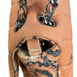 Chanel Pink Paisley Bandana Print Flap Bag