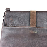 Yves Saint Laurent Tan Brown Messenger Bag
