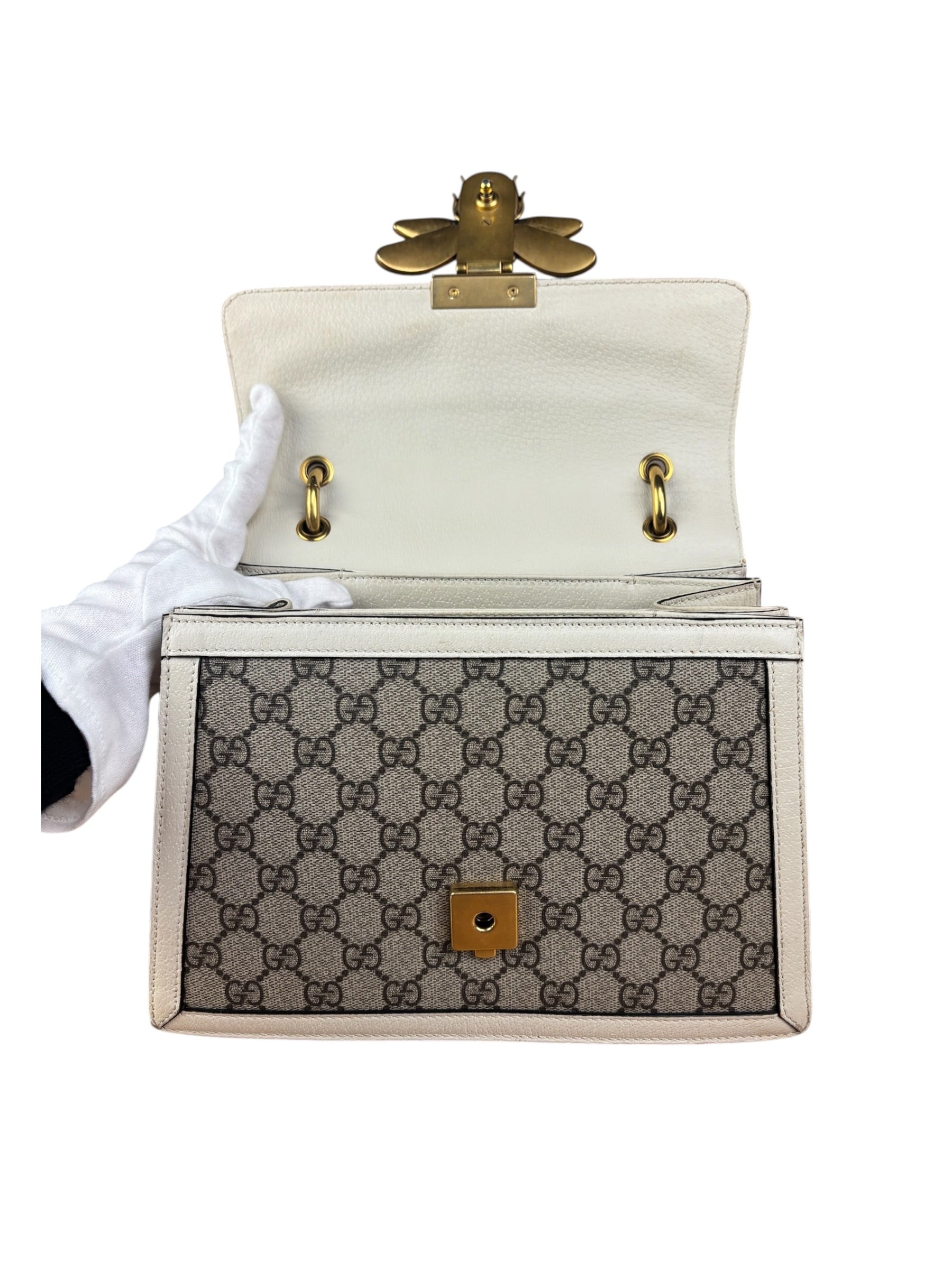 Gucci GG Supreme Monogram Queen Margaret Top Handle