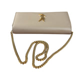 Yves Saint Laurent Cream Embossed Leather KateCrossbody Bag
